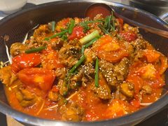 -贵州辣子鸡番茄鸡