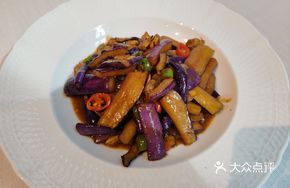 Clam Meat Stewed Eggplant