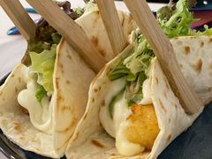 鱼排夹饼-拾挚扒房(招商花园城店)