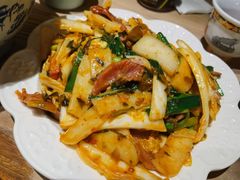 腊肉炒饵片-缘生态云南菜·野生菌庭院餐厅(华侨城店)