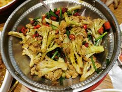 干锅有机菜花-金掌勺·锅包肉(广渠门店)