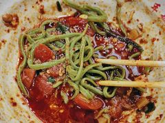 -手擀菠菜面(西康路店)
