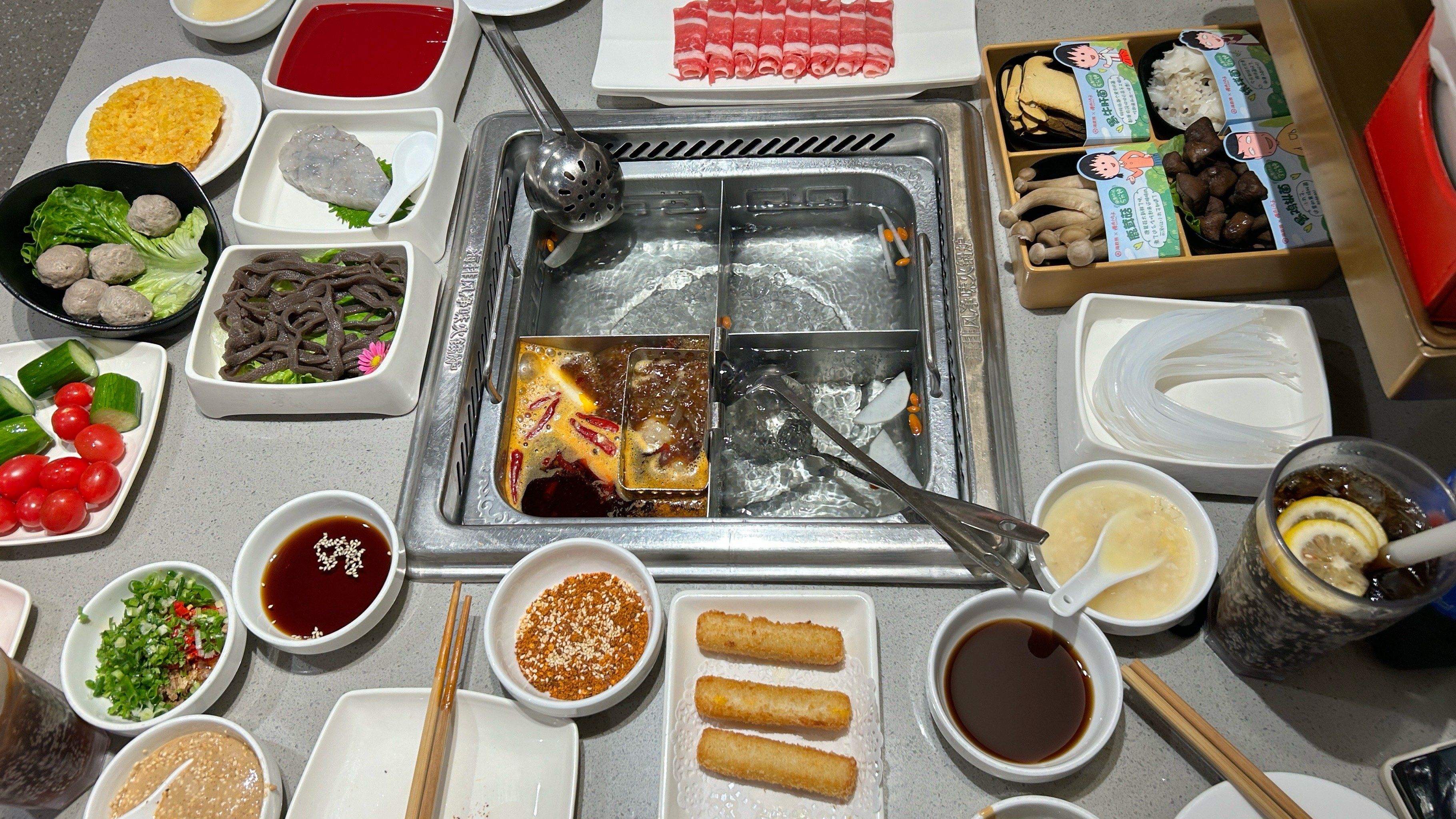 海底捞菌菇全家福测评