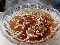 玫瑰红糖冰粉-黔派·贵州烙锅烤肉·米粉(车公庙店)