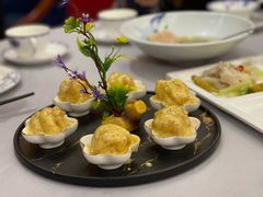海胆酱焗海虎虾球-银都上海菜馆(粤海东路店)