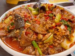肝腰合炒-蓉合川菜 Szechuan spicy bay