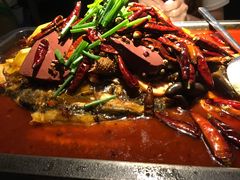 -探鱼·鲜青椒爽麻烤鱼(西南商都店)