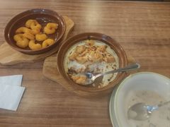 传统奶油蘑菇汤-萨莉亚意式餐厅(河东万达店)