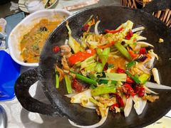 -华盛园卷子王农家菜水库鱼