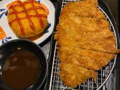 炸猪排-金龙咖喱