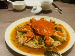 和乐蟹蒸手剁肉饼-广州文华东方酒店·江-由辉师傅主理