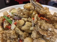 椒盐牛蛙-侬佳蒸菜馆(听潮店)
