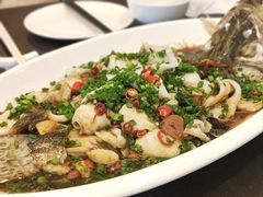 蒜椒鳜鱼-勺园中餐厅
