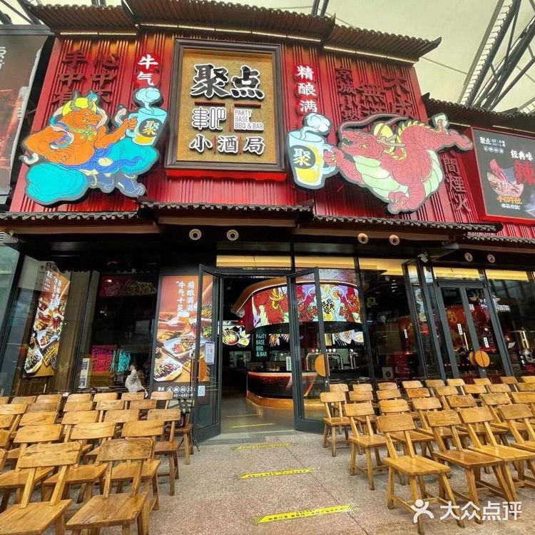 好吃的爆的神仙烤串店💥/聚点串吧·小酒局