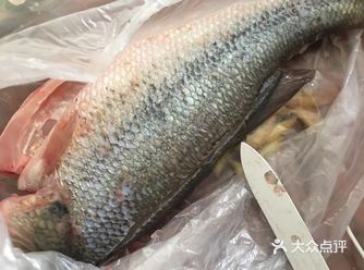 嗯，在盒马鲜生買的新鮮鱸魚，還可以讓盒馬的師傅提前先
