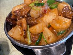 萝卜牛腩煲-禄源公·老莞诚饭店