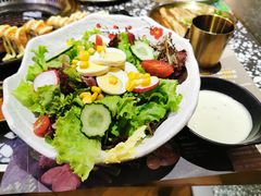 蔬菜沙拉-黑牛の場烤肉(摩天活力城店)