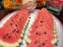 西瓜果盘-姜家味锅贴小海鲜