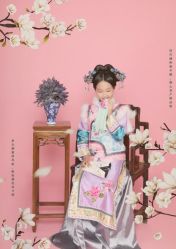 -后宫·古装汉服京剧儿童亲子全家福摄影