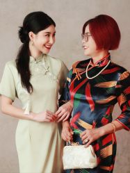 -时光纪亲子全家福照相馆(静安店母女写真父母纪念照)