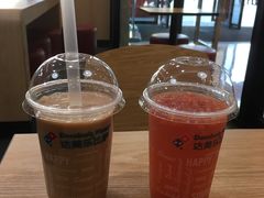港式丝滑红豆奶茶-达美乐比萨(东新路店)