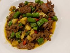 杭椒爆炒牛肉-新白鹿餐厅(城西银泰城店)
