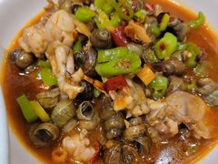 酱爆螺丝-丁记盐蘸牛肉·新杭菜(河东路店)