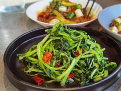 炝炒鸡毛菜-日上三甘(三里屯店)