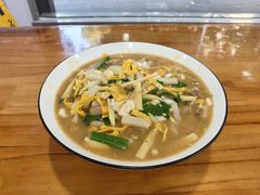 糟肉竹笋炒年糕-老袁炒年糕(富豪路店)