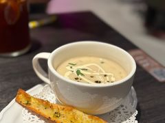 野菌蘑菇汤-卡朋西餐(宝安大仟里店)