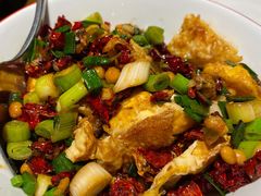 腊八豆炒荷包蛋-湘味淳(千禧街店)