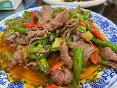 尖椒牛肉-天台徐家小吃