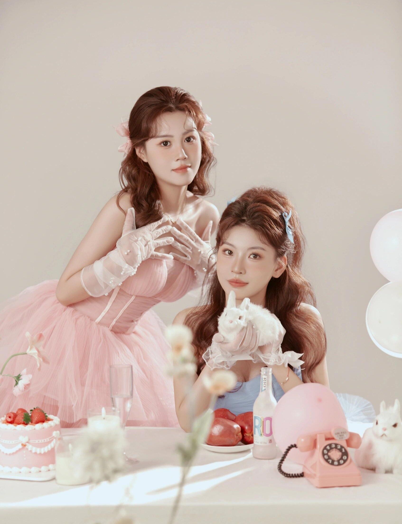 可以陪我一起可爱到老吗💕闺蜜写真