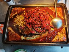 -探鱼·鲜青椒爽麻烤鱼(西南商都店)