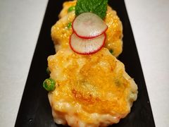 手工煎虾饼-锦炉·酥皮烤鸭(绿城百合店)