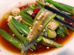 白灼秋葵-云的侧面音乐餐吧(丰马牛餐饮广场店)