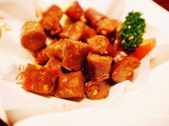 马迭尔自制辣干肠-马迭尔德式西餐精酿啤酒屋(中央大街店)
