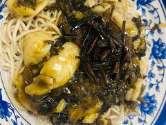 雪菜黄鱼拌面-明呈黄鱼面馆(斜土路店)