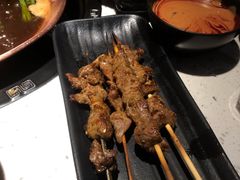 热气羊肉串-京韵胡同·酱香羊蝎子火锅涮肉(长寿路店)