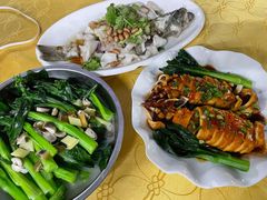碧绿骨香鲈鱼-肥姐美食(同福中路店)