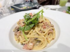 意式奶油培根蘑菇意大利面-娜娜家·Nana's restaurant(国金汇店)