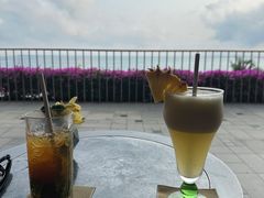 -日落吧·海景咖啡厅·餐酒吧·鸡尾酒·下午茶·乐队表演·浪漫夕阳·三亚文华东方酒店
