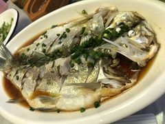 清蒸白鱼-船老大饭店(太滆街店)
