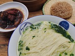 鸡汤银丝面-新万鑫银丝面·非遗无锡味(惠山古镇店)