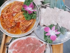 -明洞阿姨·韩式酱蟹烤肉·创意料理(三元桥店)