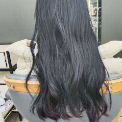 点击看大图 -藤野造型烫发染发