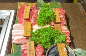 Grilled Meat Seven Delicacies: A Selection of Seven Types of Grilled Meats
