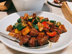 黑胡椒杏鲍菇牛肉粒-汤城小厨•粤菜•靓汤(西直门凯德MALL店)