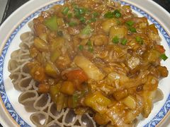 酸菜茄子扒莜面-六毛九四季粗粮(锦华家园店)