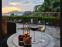 -日落吧·海景咖啡厅·餐酒吧·鸡尾酒·下午茶·乐队表演·浪漫夕阳·三亚文华东方酒店